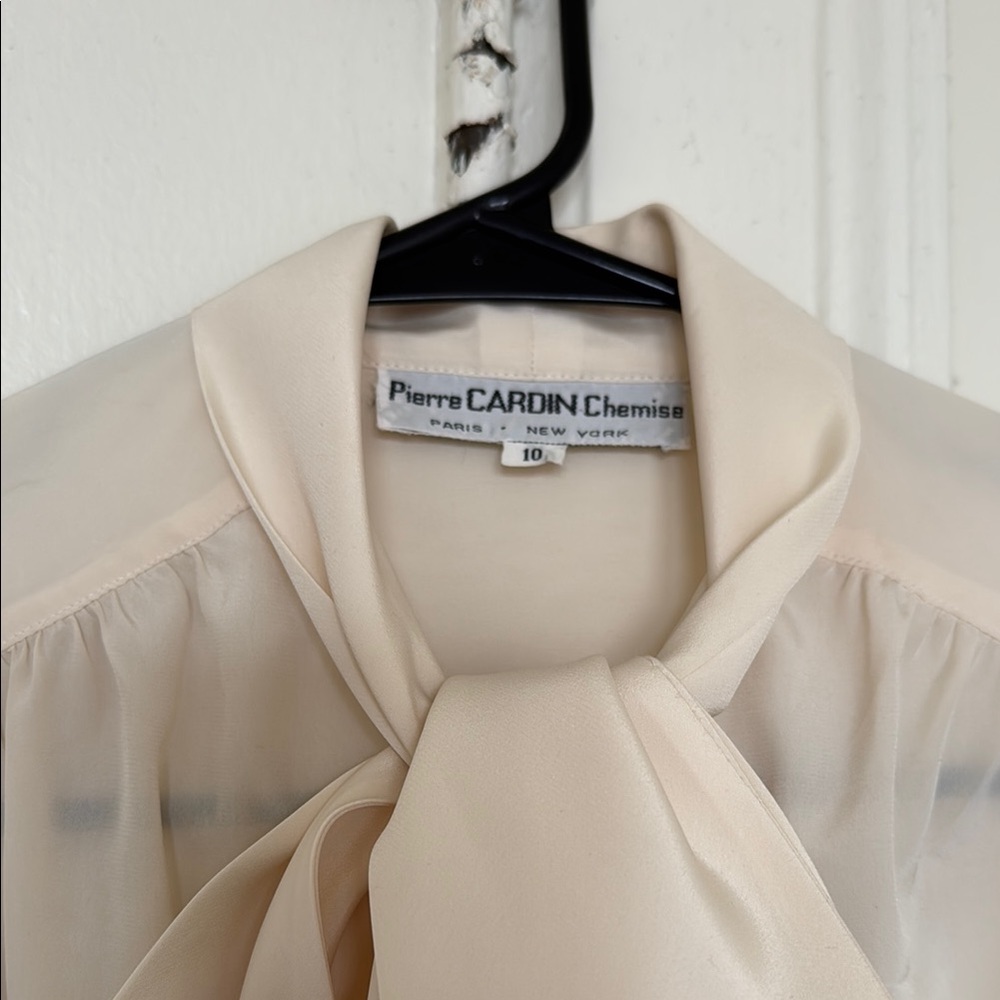 Vintage Pierre CARDIN Chemise blouse - Picture 3 of 6